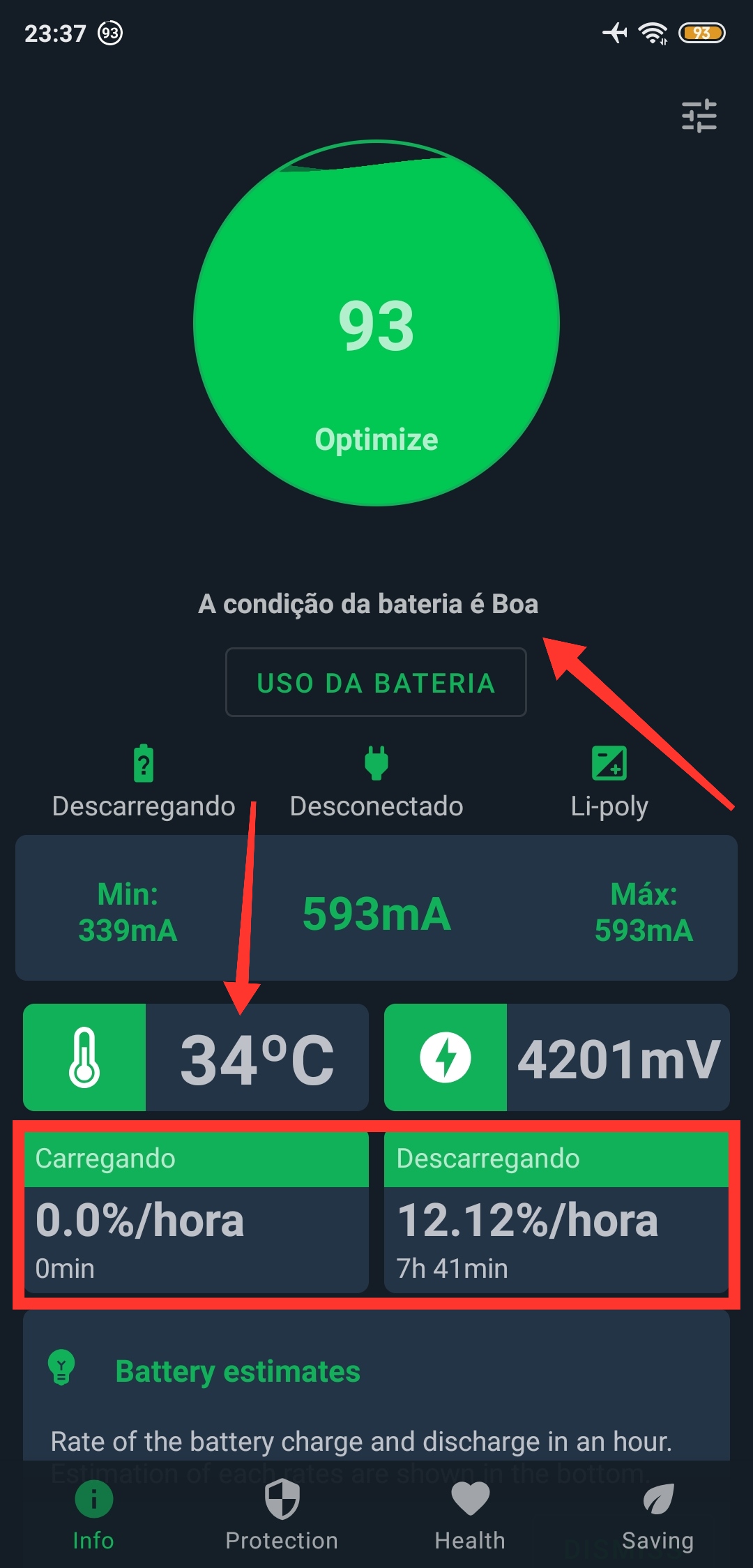 APRENDA A DESCOBRIR A BATERIA DO SEU CELULAR ESTÁ COM PROBLEMAS ...
