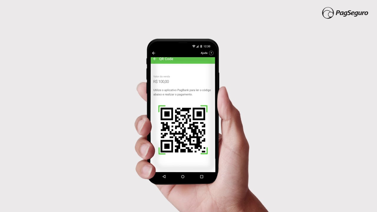 QR CODE: RECEBA PAGAMENTOS DO AUXÍLIO NA SUA MAQUININHA PAGSEGURO