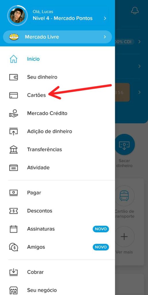 Cartão virtual