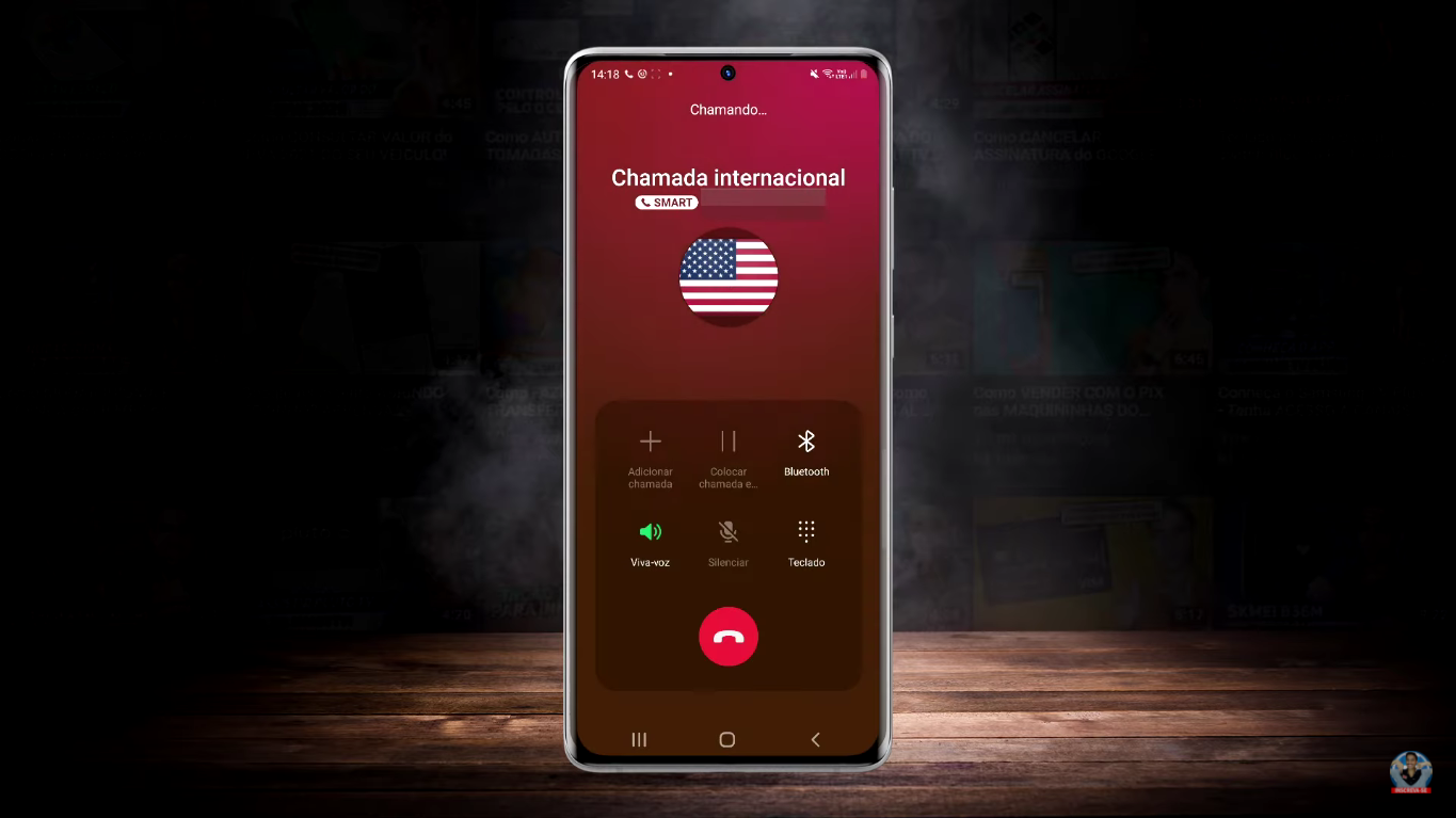  Como fazer ligações para outros países pelo celular
